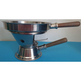 Lampara Base Y Sarten Para Chafing Dish De Acero Inoxidable