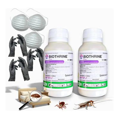 Mata Chinches Veneno Pulgas Garrapatas Biothrine Flow 100ml | Envío gratis