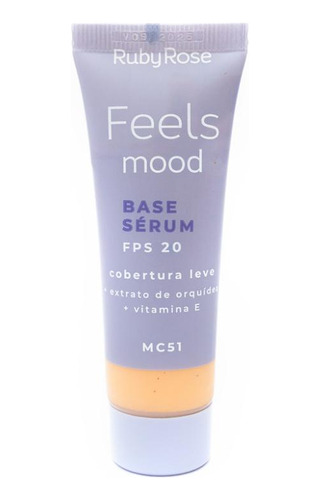 Base Sérum Fps 20 G1 Mood Tons Claros Ruby Rose