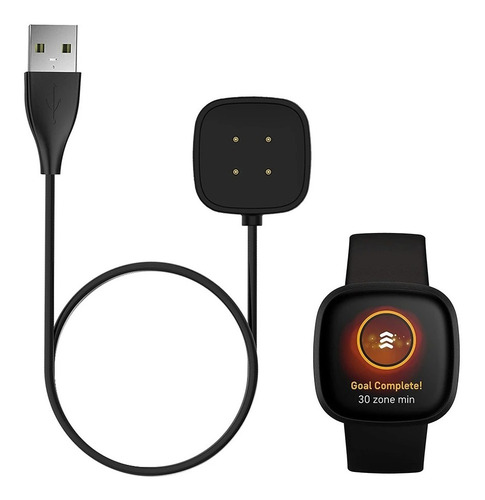 Cargador Usb Para Fitbit Versa 4/3 Sense 2 Smart Watch Versa