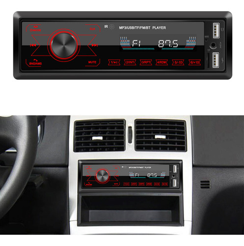 Reproductor Mp3 Estéreo M10 Para Coche, Radio Fm, Pantalla T