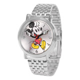 Reloj Disney Para Hombre Wds001219 Mickey Mouse De Acero