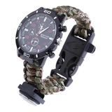 Reloj Para Hombre Táctico Militar De Cuerda Brújula