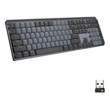 Logitech Mx Teclado Mecanico Inalamb. Retroilum Tactil Full