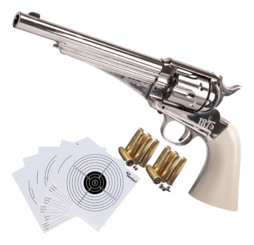 Ammo Revolver Dual 1875 Bbs Pellet Co2 Remington 4.5 Xchws C