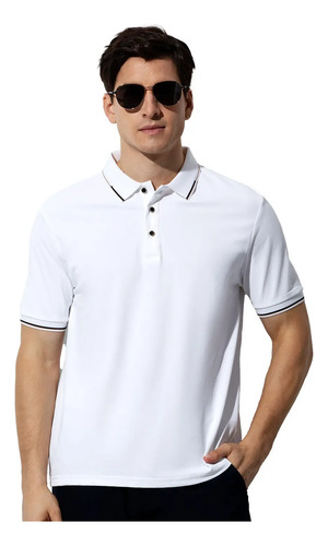 Playera Tipo Polo Hombre Manga Corta Casual Moda Arjen Kroos | MercadoLibre