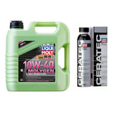 Combo Aceite Liqui Moly 10w40 + Ceratec Antifriccion