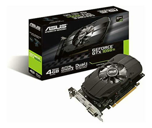 Asus Geforce Gtx 1050 Ti 4gb Phoenix Fan Edition Dvi-d Hdmi