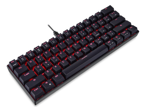 Teclado Mecánico Para Juegos Motospeed Ck61 Rgb Outmu