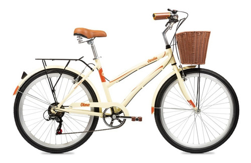 Bicicleta Vintage Olmo Amelie Acero 6 V Paseo Dama Urbana