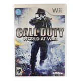 Call Of Duty World At War Juego Original Nintendo Wii