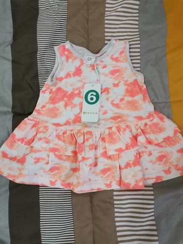 Se Venden 2 Vestidos  Y 1 Ballerinas Para Bebes De 6 Meses. 