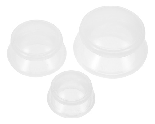 Set De Ventosas De Silicona Chinese Cupping Care, 3 Unidades