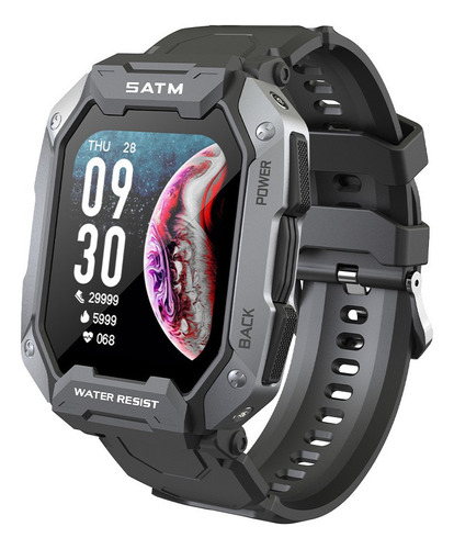 Smartwatch Militar C20 Antichoque Resistente Al Agua 50m