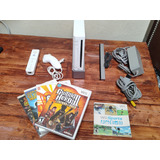 Nintendo Wii Retro Compatible Con 4 Juegos Originales 