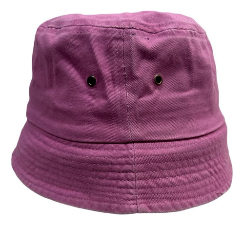 Gorro Sombrero Unisex Tipo Pescador Bucket Hat Color Solido