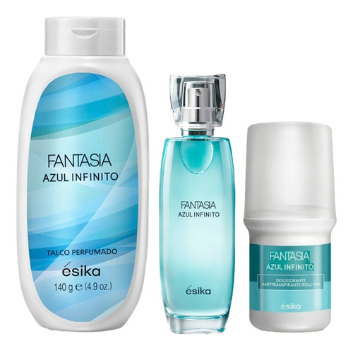 Perfume Fantasia + Talco + Desodorante - mL a $528