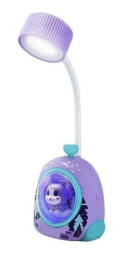 Velador Lampara Led Infantil Animales Cabina Gato