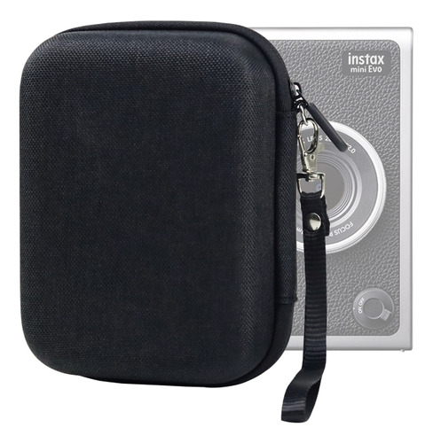 Funda Rígida Negra Para Fujifilm Instax Mini Evo