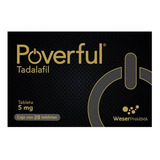 Poverful Tadalafil 5 Mg Con 28 Tabletas 