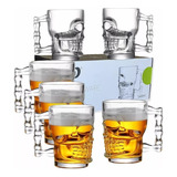 Vasos Cerveceros Set 6 Piezas Shop 540ml Calavera 