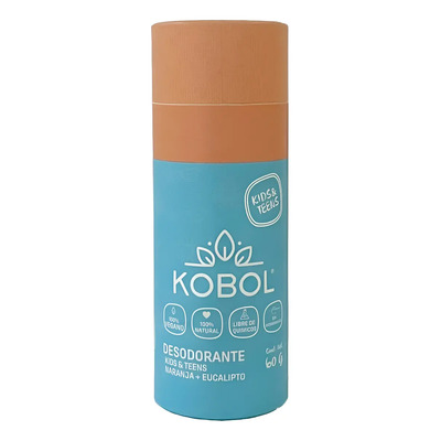 Desodorante Natural Niños Y Adolescentes Naranja Kobol Naranja\u002Feucalipto | MercadoLibre