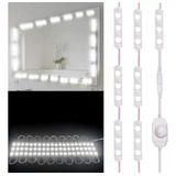 Kit De Luces Led Para Espejo De Tocador, 12ft Blanco Brillan