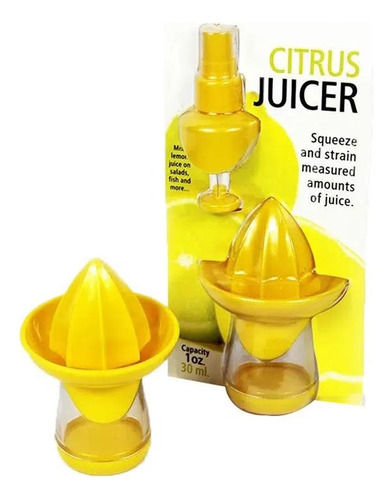 Exprimidor De Limon Citricos Con Spray Rociador Incorporado