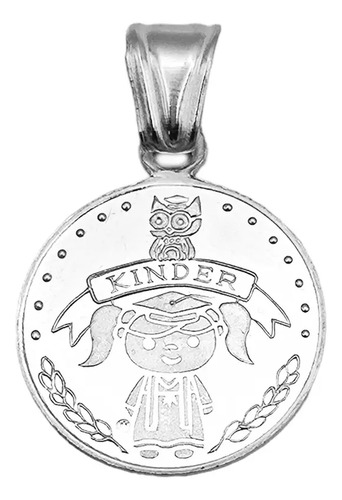 Dije De Graduación Kinder Plata 925