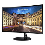 Monitor Led Curvo Samsung C24f390fh, 23,5 Polegadas Fhd