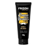 Creme Para Barbear Frizon Evolut Men 110g 2 Em 1 Pós Barba