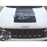 Calco Vinilo Jeep Renegade Logo Offroad