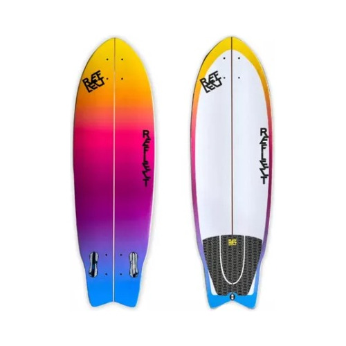 Shape Skate Simulador De Surf Maple Reflect + Lixa + Pf Long