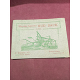 Antiguo Catalogo De Maquinas Agrícolas Sack Alemania  1912 