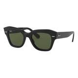 Ray Ban Rb2186 901/31 State Street Negro G-15 Clasico