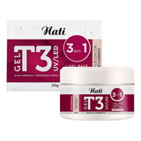 Gel Base T3 Nude Clássico Nati Profissional 20g