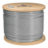 Cable Flexible Acero 1/4' Recubierto Pvc 300 M 48812