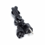 Cable De Poder Plano Tipo Trébol / 1 Metro / 7a ; 125v