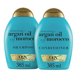 Ogx Combo Protector Y Fortalecedor De Pelo Aceite De Argan