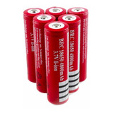 Pack 25 Baterias Recargables Modelo 18650 Para Linterna Led