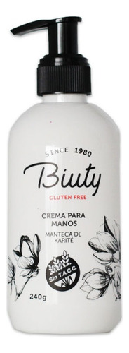 Biuty Crema Manteca Karite X 240g -  Sin Tacc - Vegana