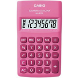 Calculadora Portátil Casio Pink Hl-815 Pk