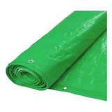 Lona Rafia Cubre Cerco Con Ojales Verde 1,5m X 10m Agroredes