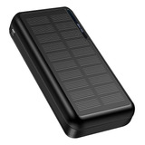 Carregador Solar De 30000mah Banco De Energia Solar Portátil