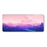 Mousepad Xxl 80x30cm Cod.307 Arte Paisaje Rosa