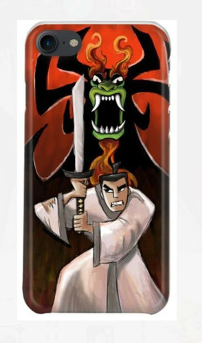 Funda Celular Samurai Jack Cartoon Caricatura Retro