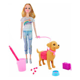 Muñeca Moda Jean Con Mascota Accesorios Regalo Juguete Niñas