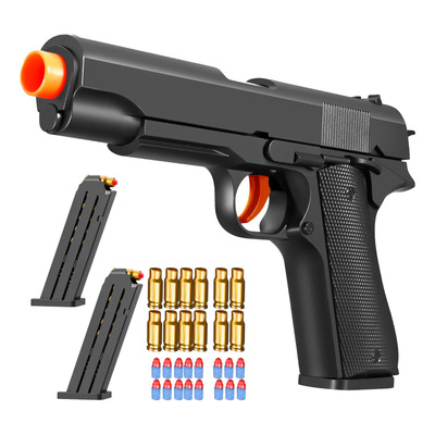 Pistola De Juguete Ukola Look Real Que Expulsa Balas Blandas | Meses sin interés