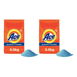 Detergente Ace Limpieza Blancos Y Colores 5.5kg (2pzas)