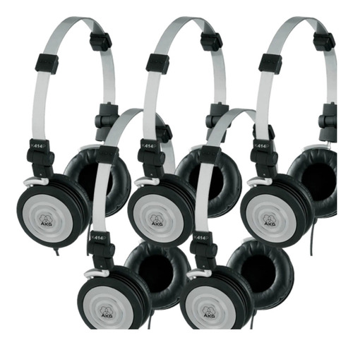 Fone De Ouvido Akg K 414 P Kit Com 5 Un.